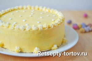 Лимонный простой торт: рецепт с фото