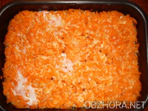 Запеканка из моркови - Вторые блюда - Рецепты с фото