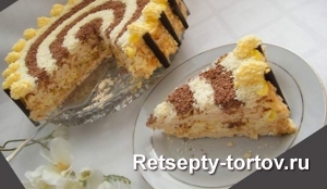 Безе-торт с миндалем: рецепт с фото