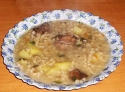 Рецепт: Суп из баранины с овощами и перловой крупой