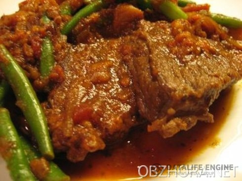 Тушеная говядина - Вторые блюда - Рецепты с фото