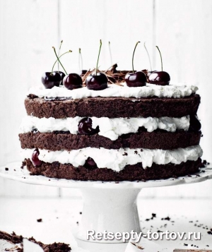 Шварцвальдский шоколадный торт «Черный лес»: рецепт с фото
