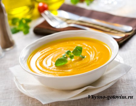 Тыквенный суп. вкусный и простой рецепт. Готовим супчик из тыквы.