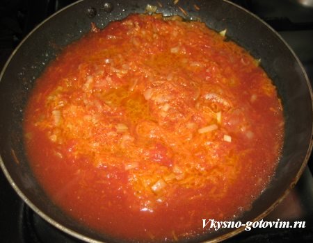 Рецепт приготовления картофельного соуса с мясом.