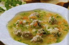 Суп с фрикадельками «Богатырский»